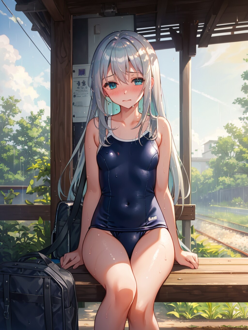 おはよう。小雨だから大丈夫かと。