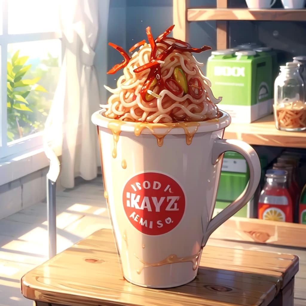 カップ焼きそば | の人気AIイラスト・グラビア