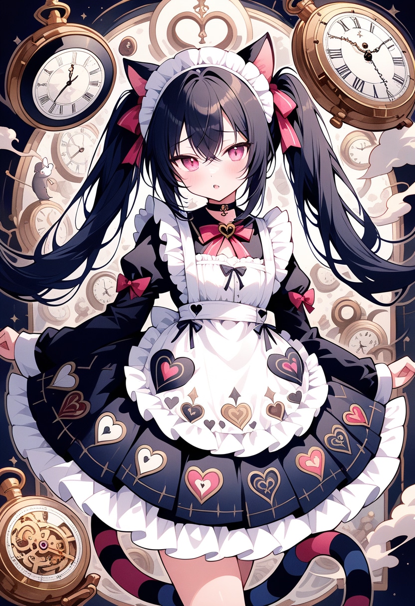 ミク in 不思議の国のアリス | の人気AIイラスト・グラビア