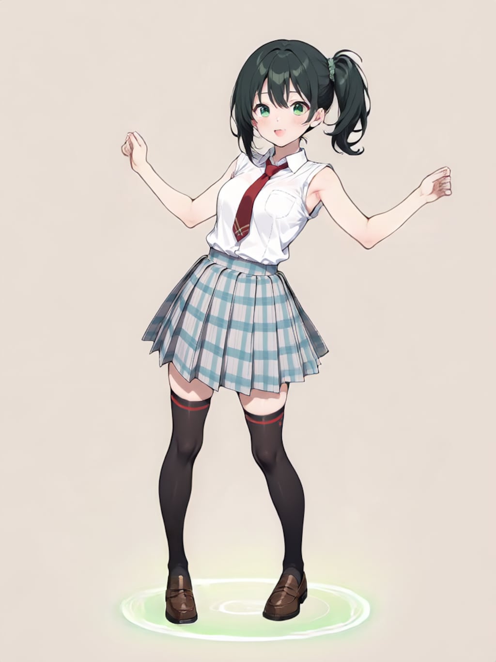 変身、魔法少女 幸乃【パラパライラスト】