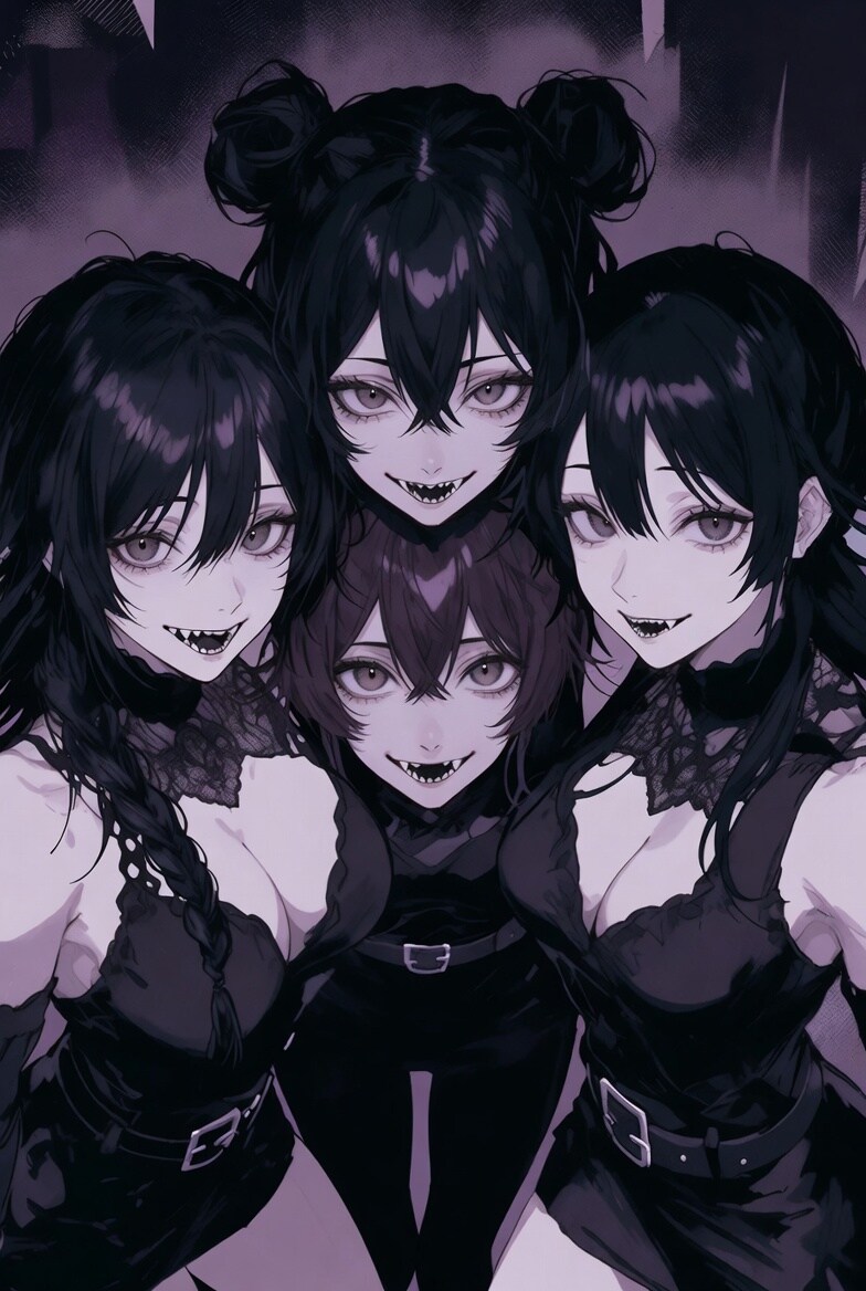 悪のお姉さんズ | の人気AIイラスト・グラビア