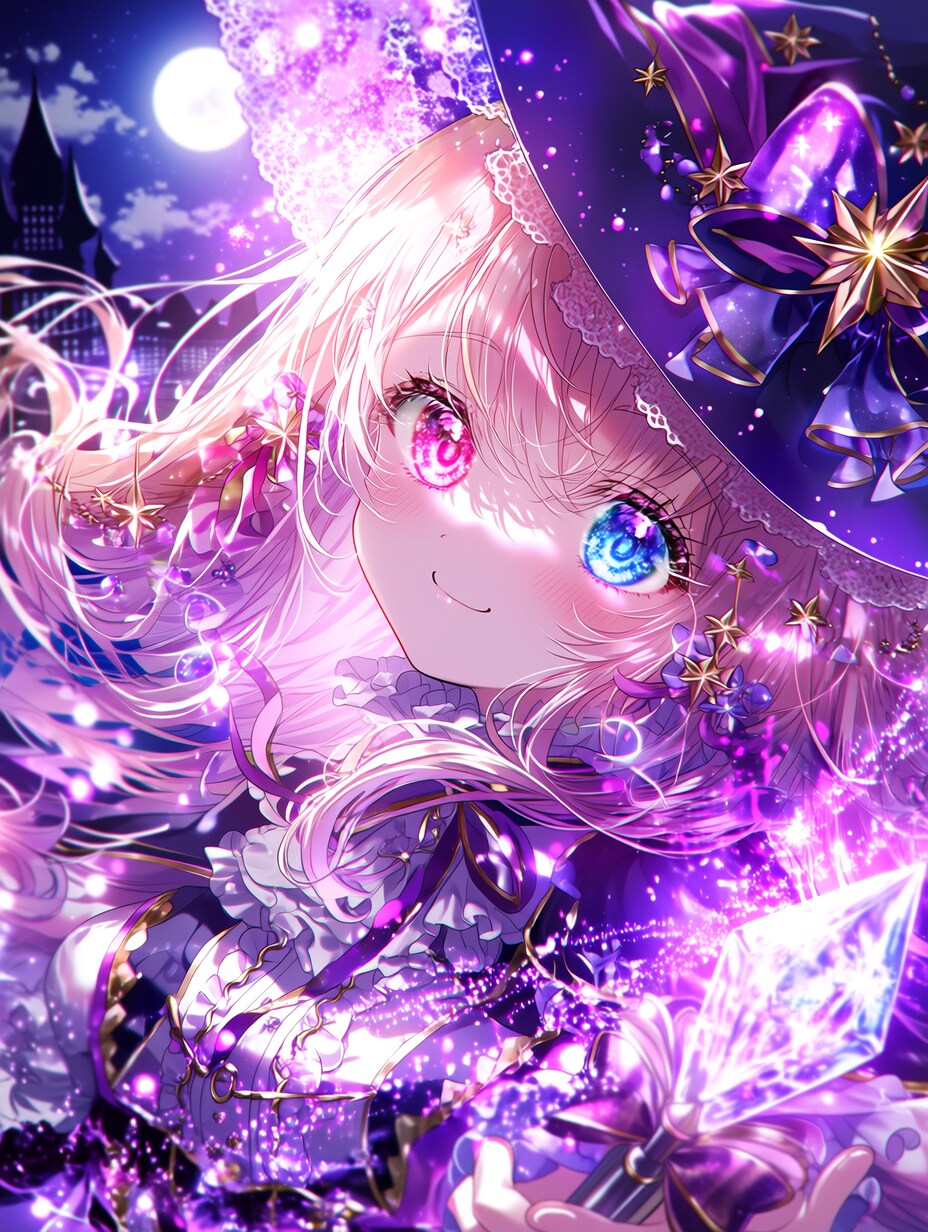 魔法使い❤ | の人気AIイラスト・グラビア
