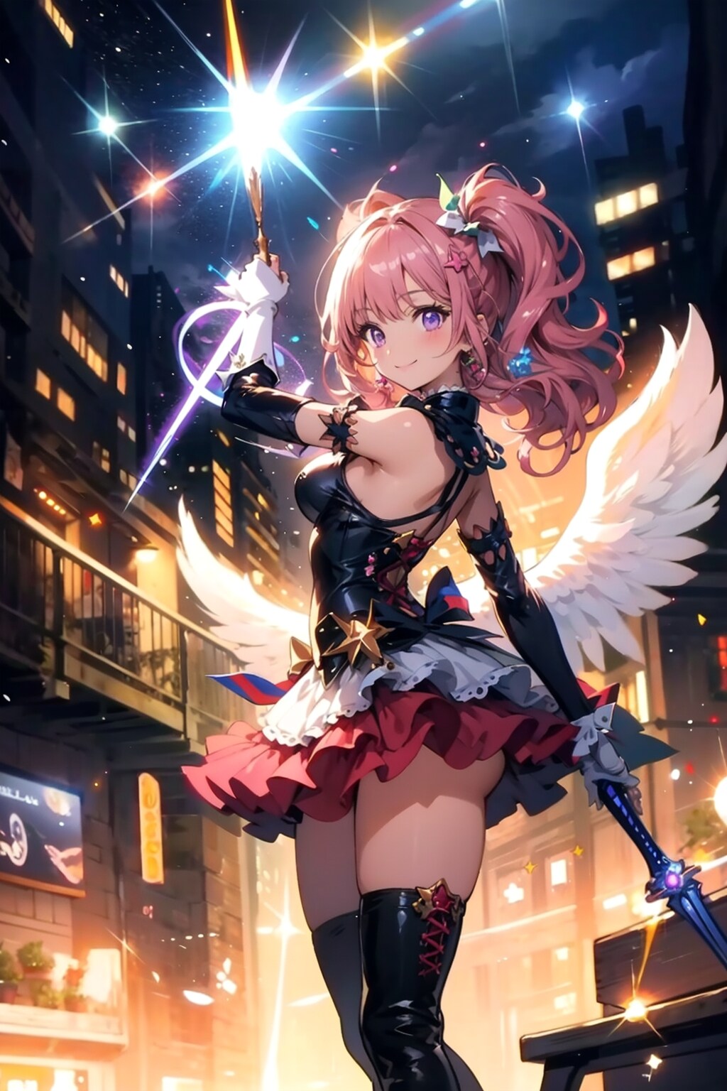 目指せ天使NO.1！ | の人気AIイラスト・グラビア