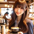 女子高生がカフェでバイト 5枚目