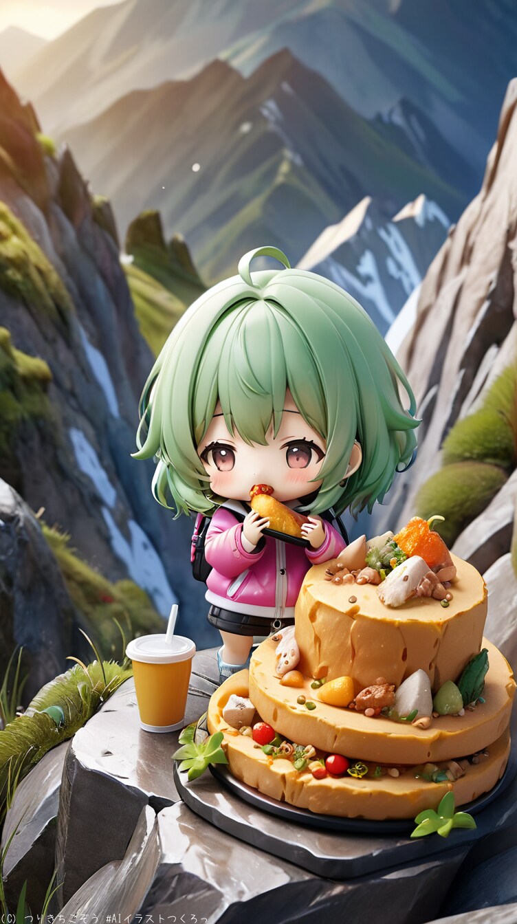 今日は何の日〜山ごはんの日（8月5日 記念日） | の人気AIイラスト・グラビア