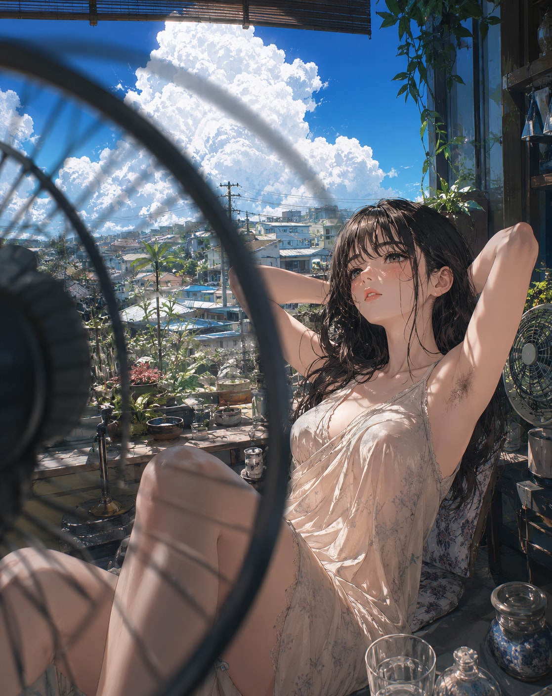 ﾁｬｯﾋﾟｰﾁｬﾚﾝｼﾞ気だるい夏の午後