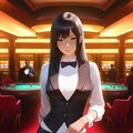 シックなディーラーお姉さん 4枚目