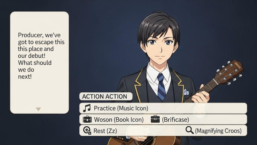 点P（プロデューサー）の大脱走