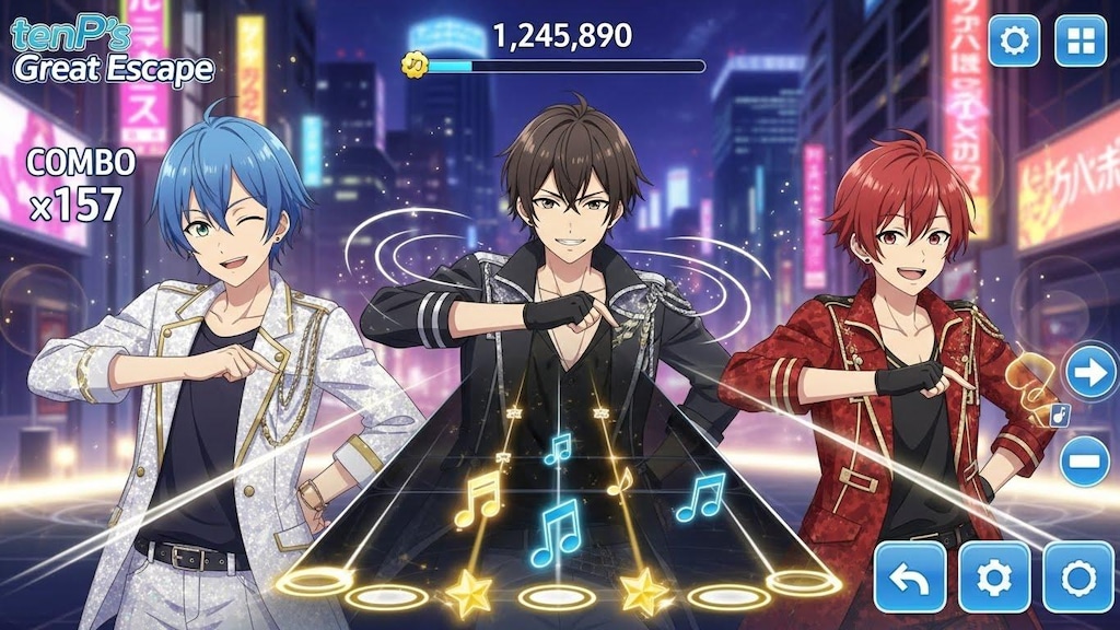 点P（プロデューサー）の大脱走