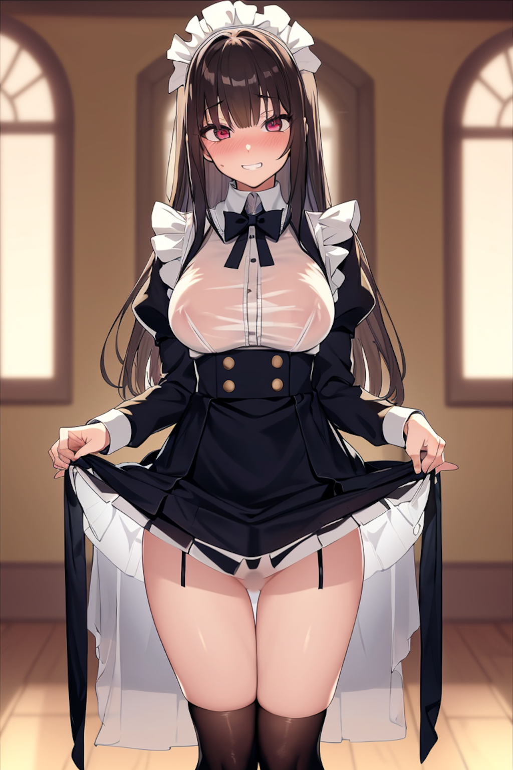 きれかわギリギリメイドお姉さん