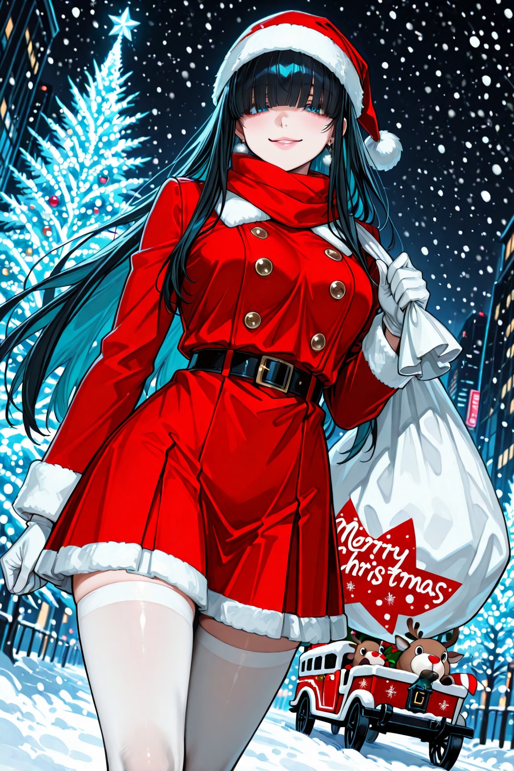 サンタコスの女の子 2025　その７