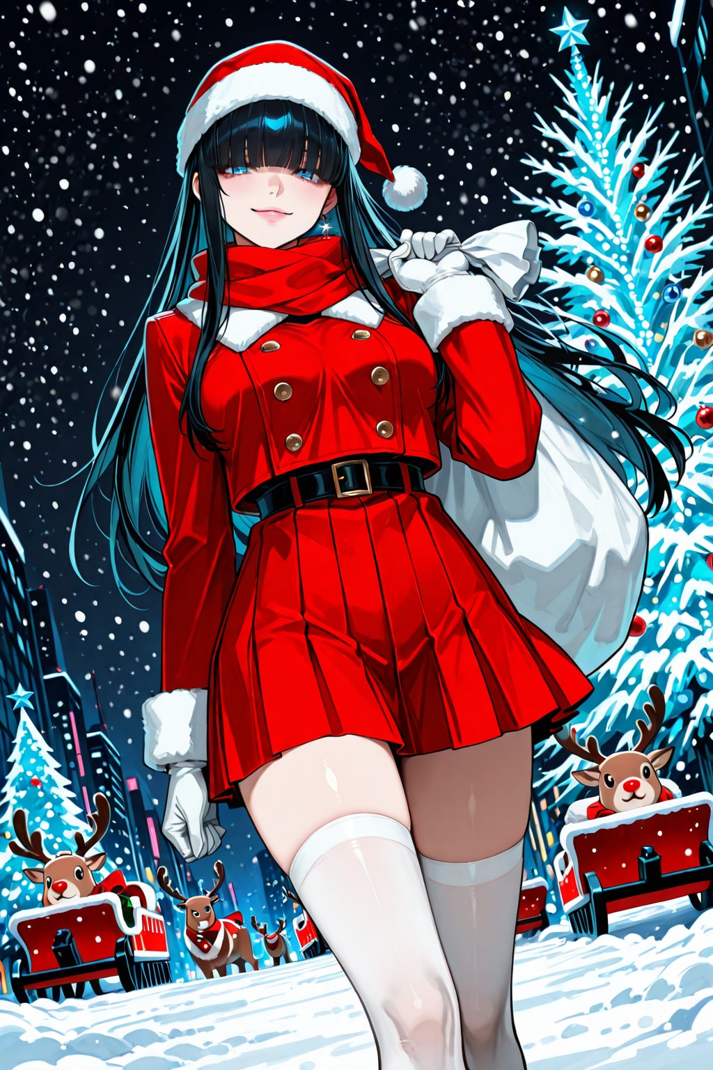 サンタコスの女の子 2025　その７