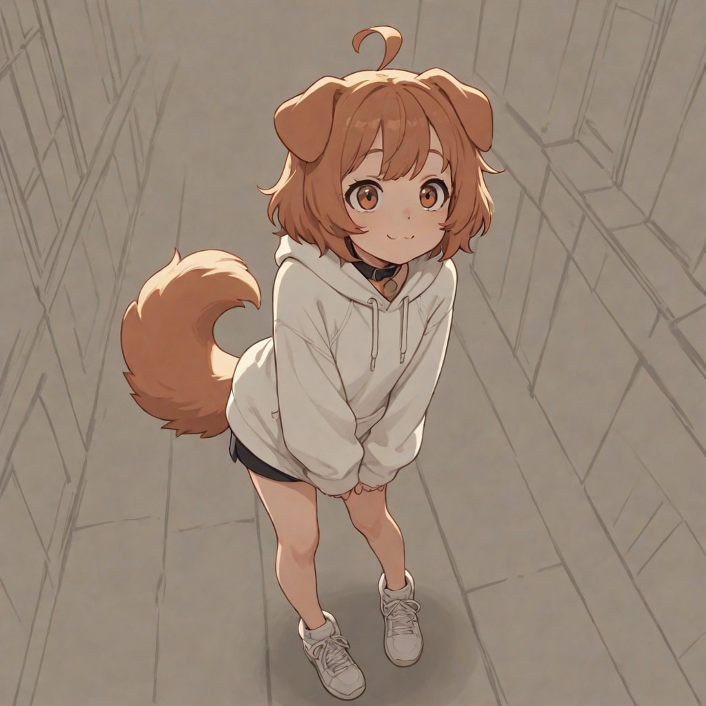 犬系の獣耳っ娘