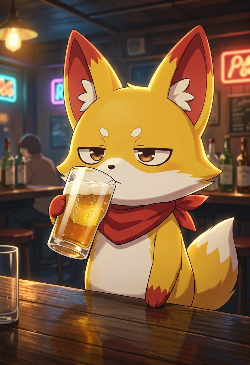 今日もビール