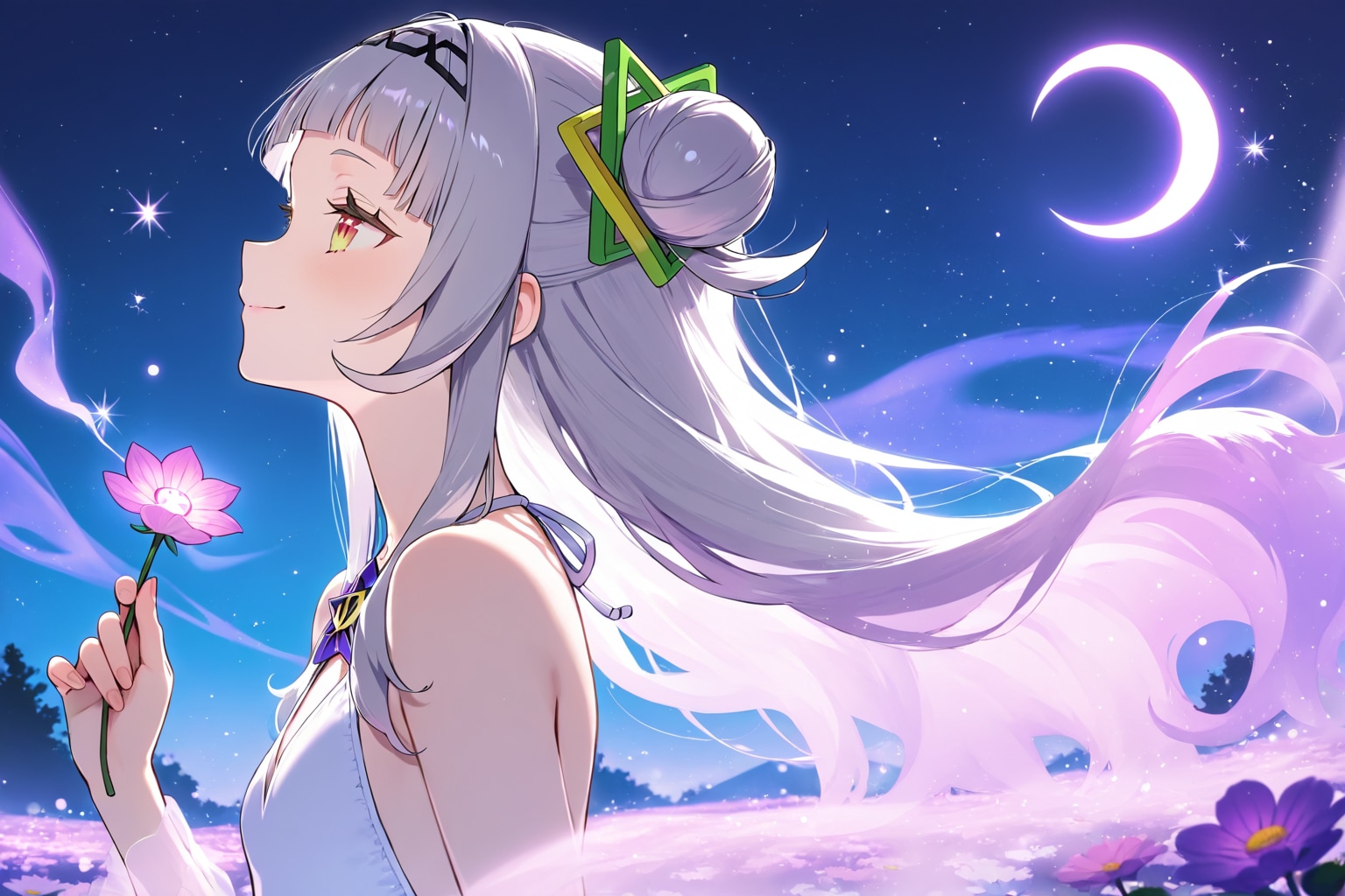 紫の想い | の人気AIイラスト・グラビア