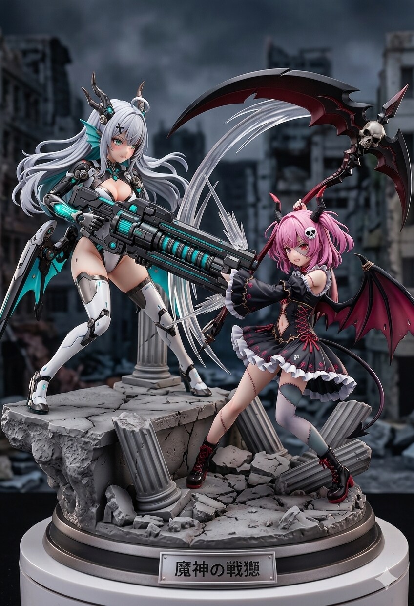 ドラゴン娘ちゃんフィギュア４