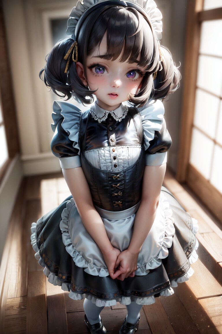 ちびっこロリメイド　成長期