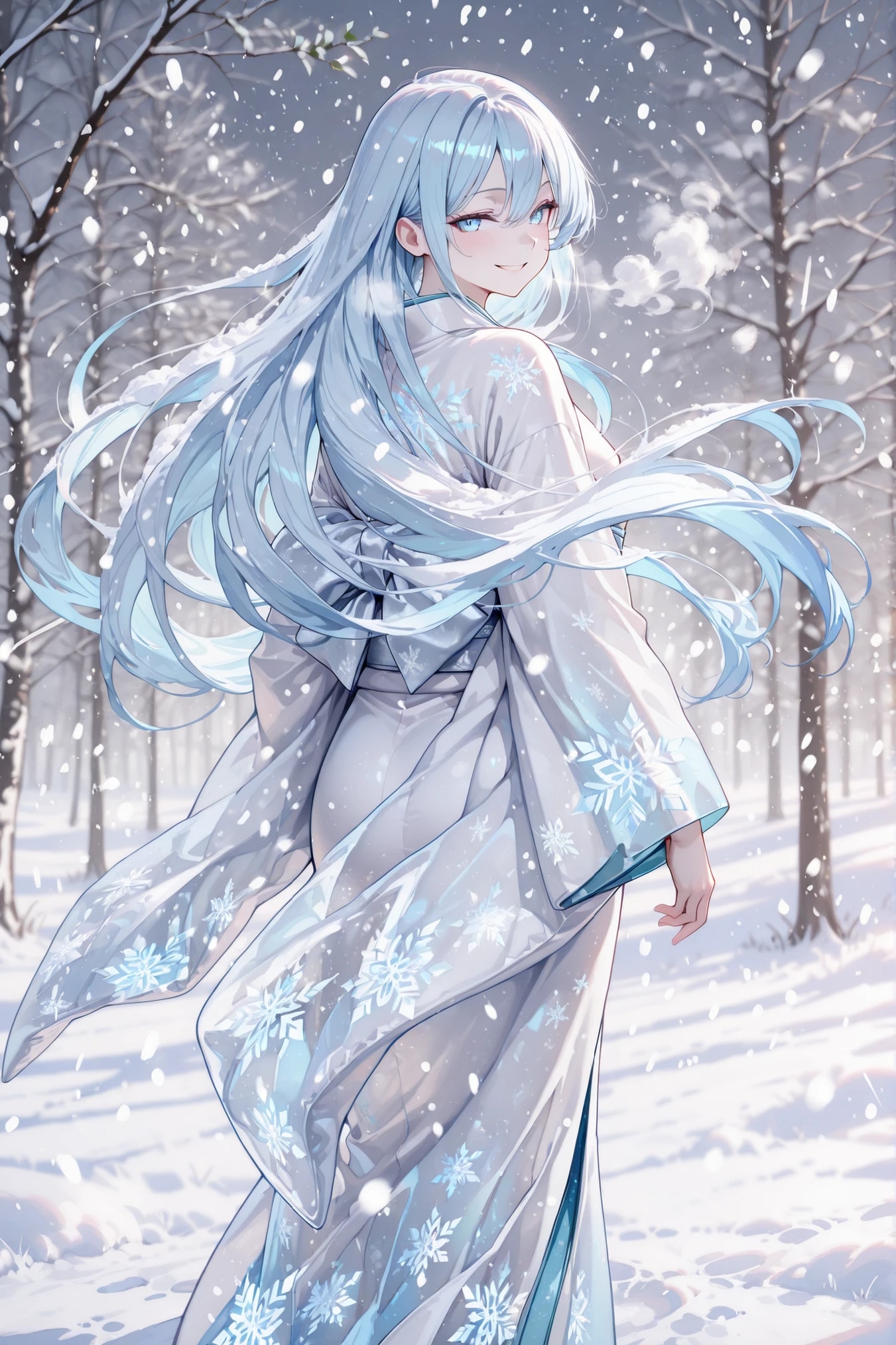 雪の女王な潮音さん