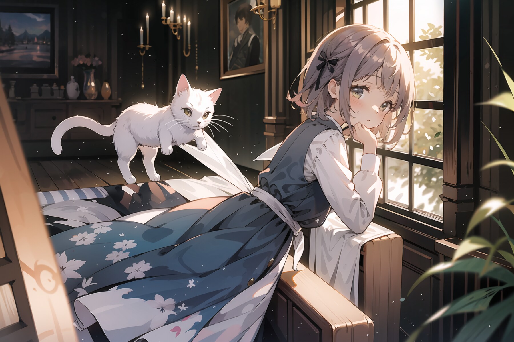 猫と少女 : 2023.08.01