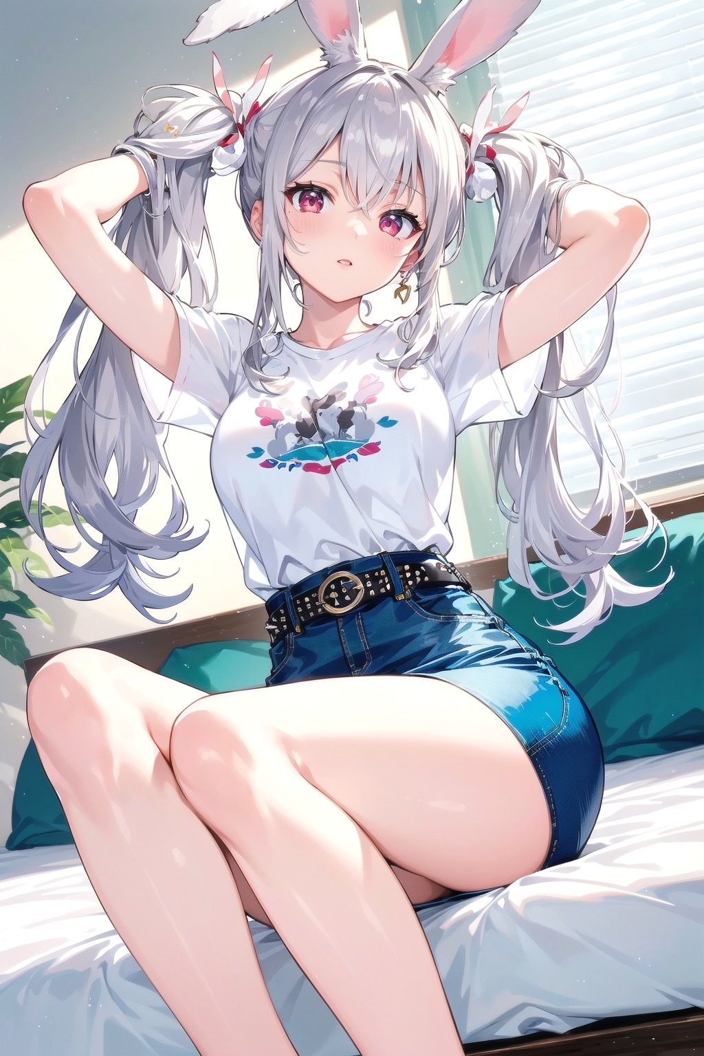 みみのツインテールはさいきょーなのです🐰✨ | の人気AIイラスト・グラビア