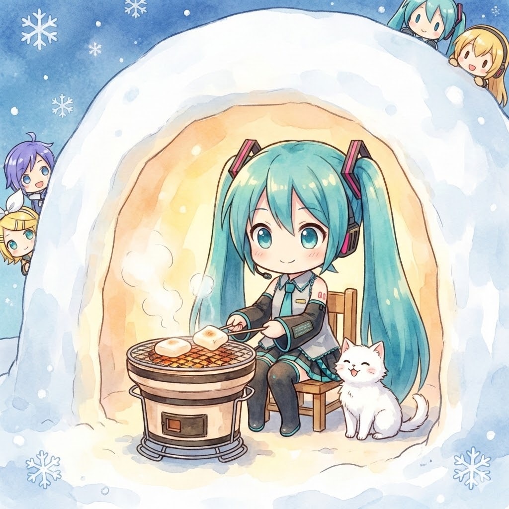 かまくら | の人気AIイラスト・グラビア