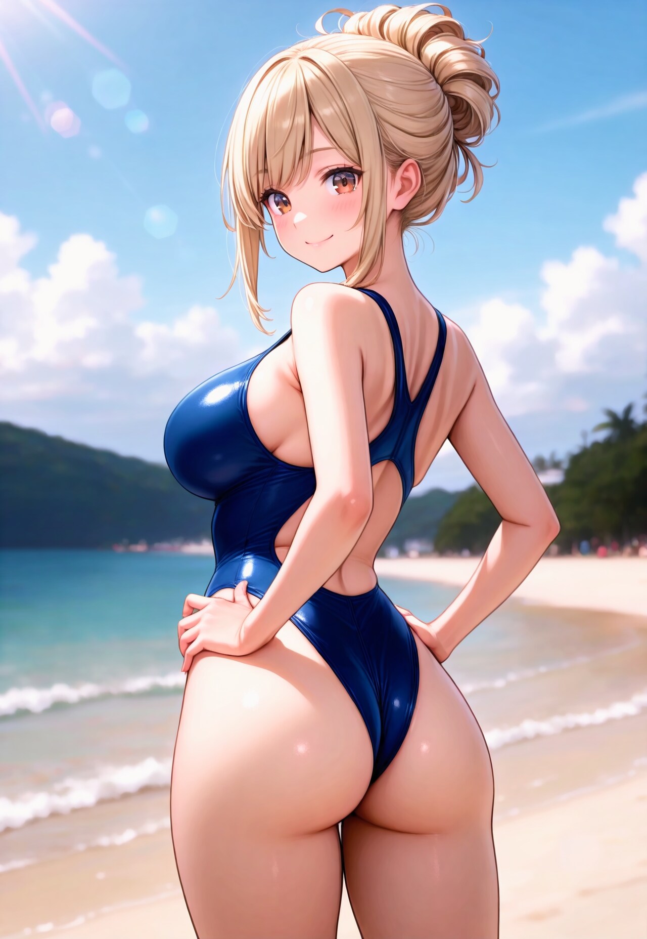 754（青い水着）