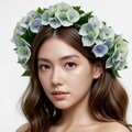 紫陽花コスプレポートレート　KU-4 2枚目