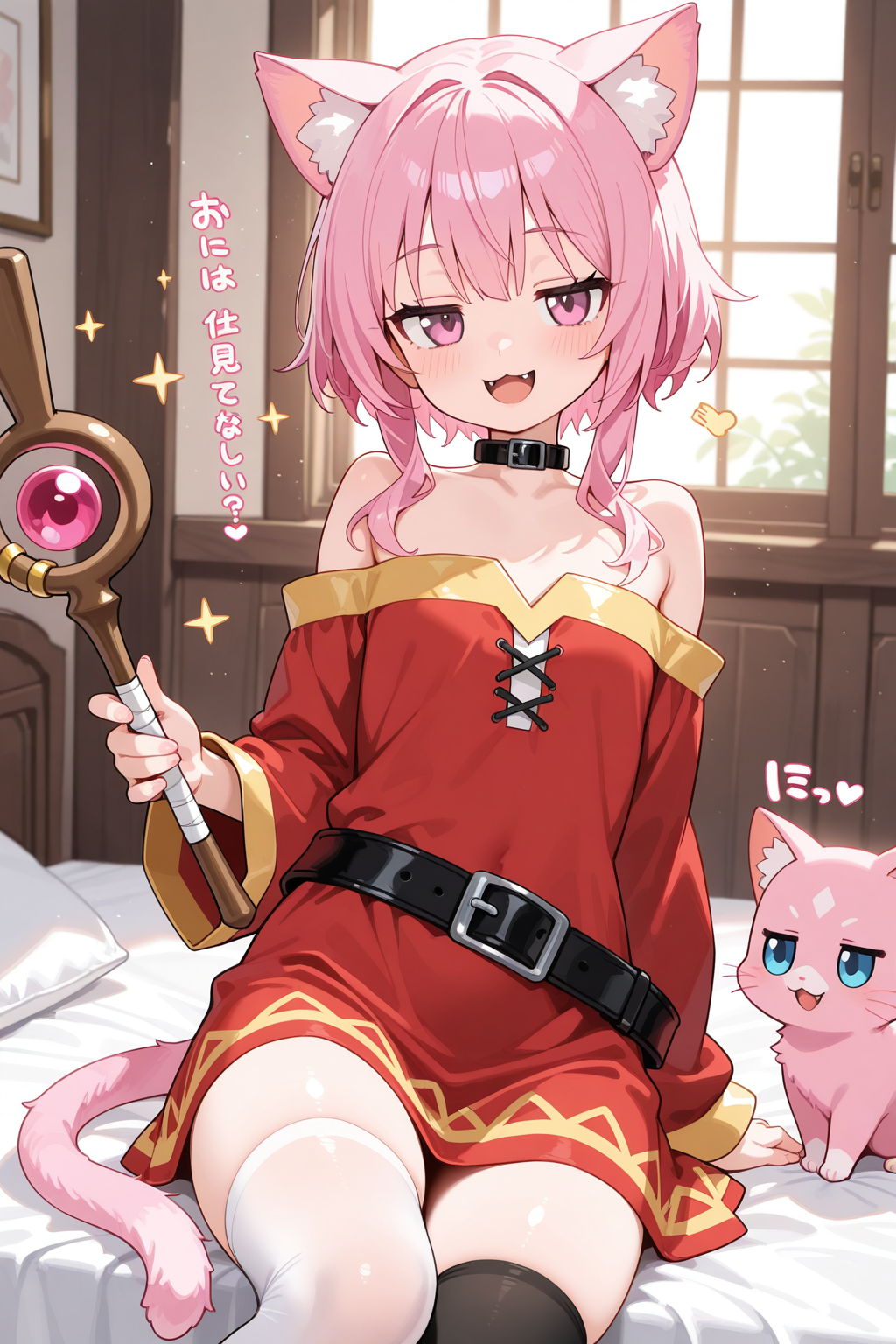 めぐみんコスプレのねこちゃん