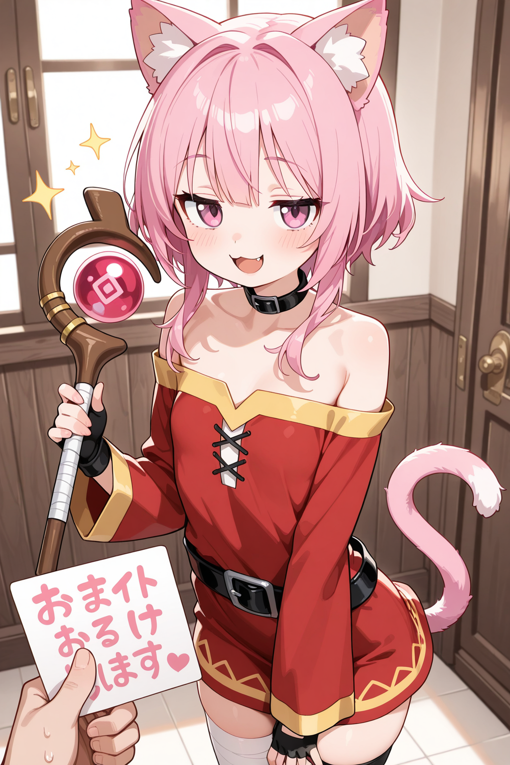 めぐみんコスプレのねこちゃん