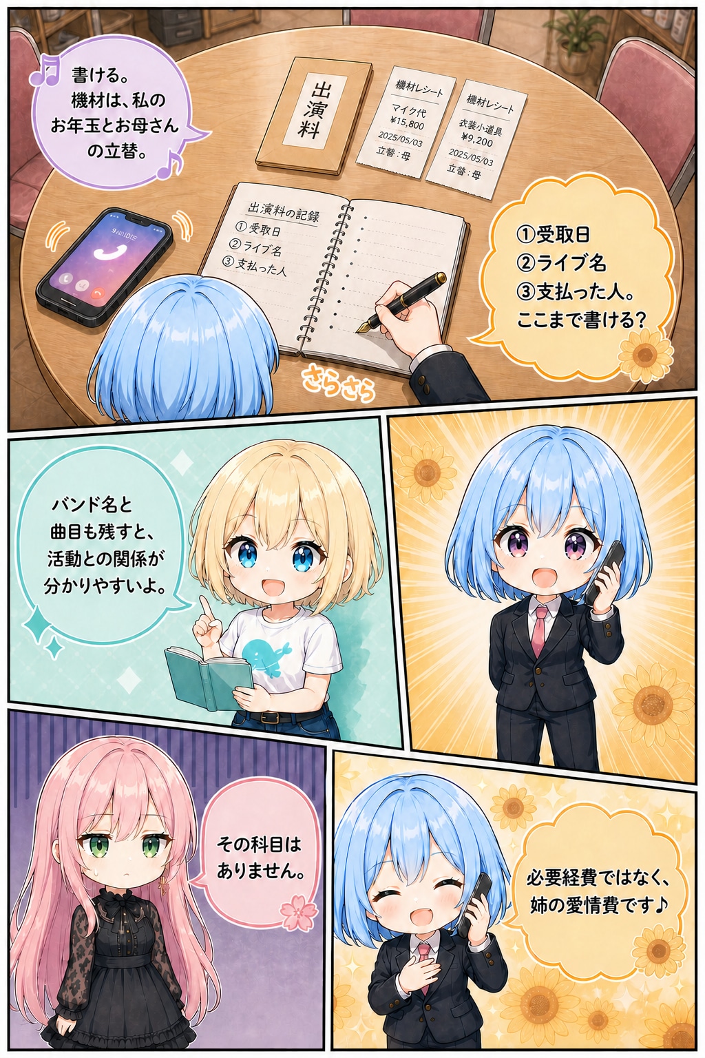 妹のステージ、姉の境界線
