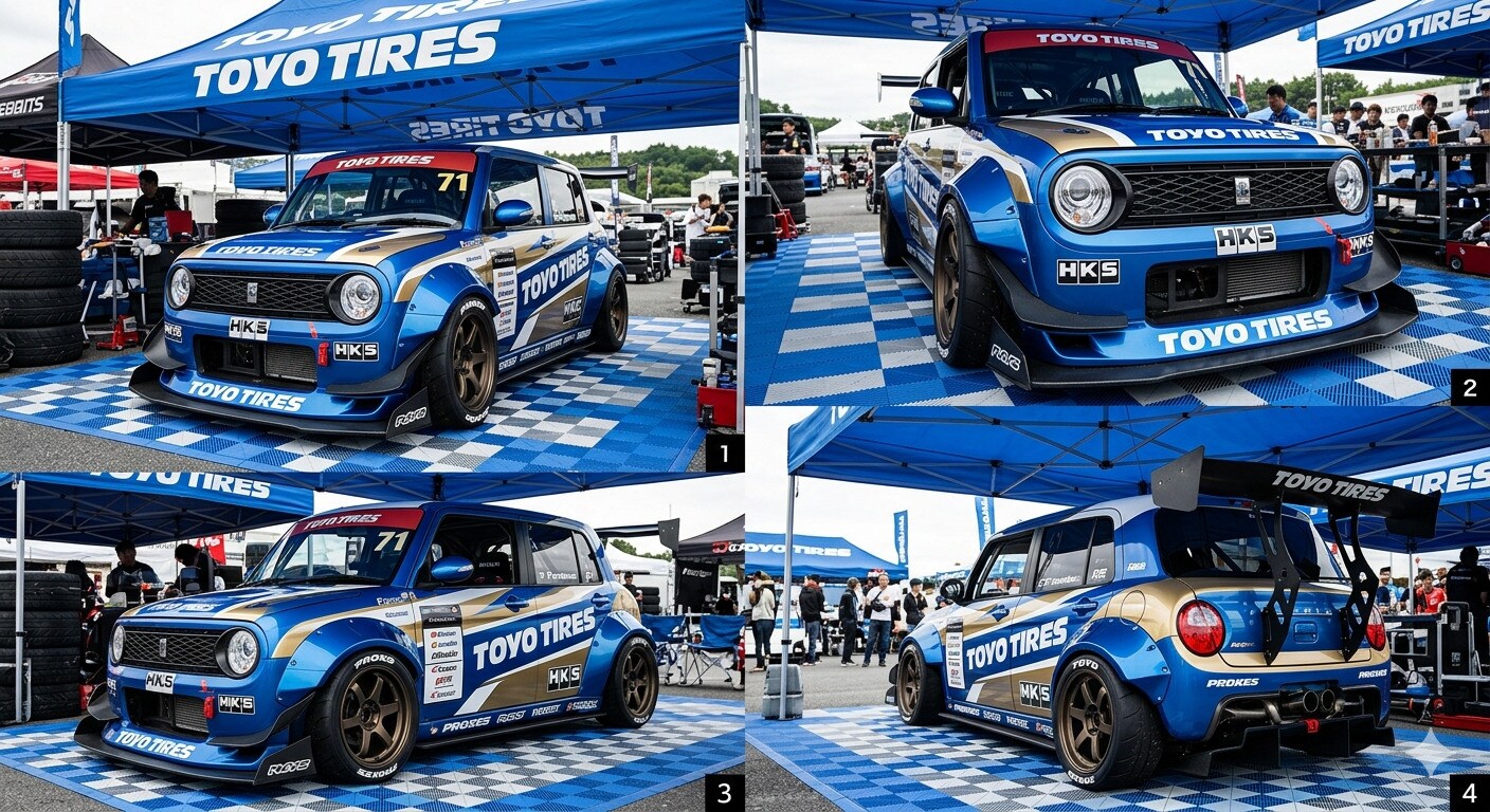 トーヨータイヤアルトラパンのドリ車