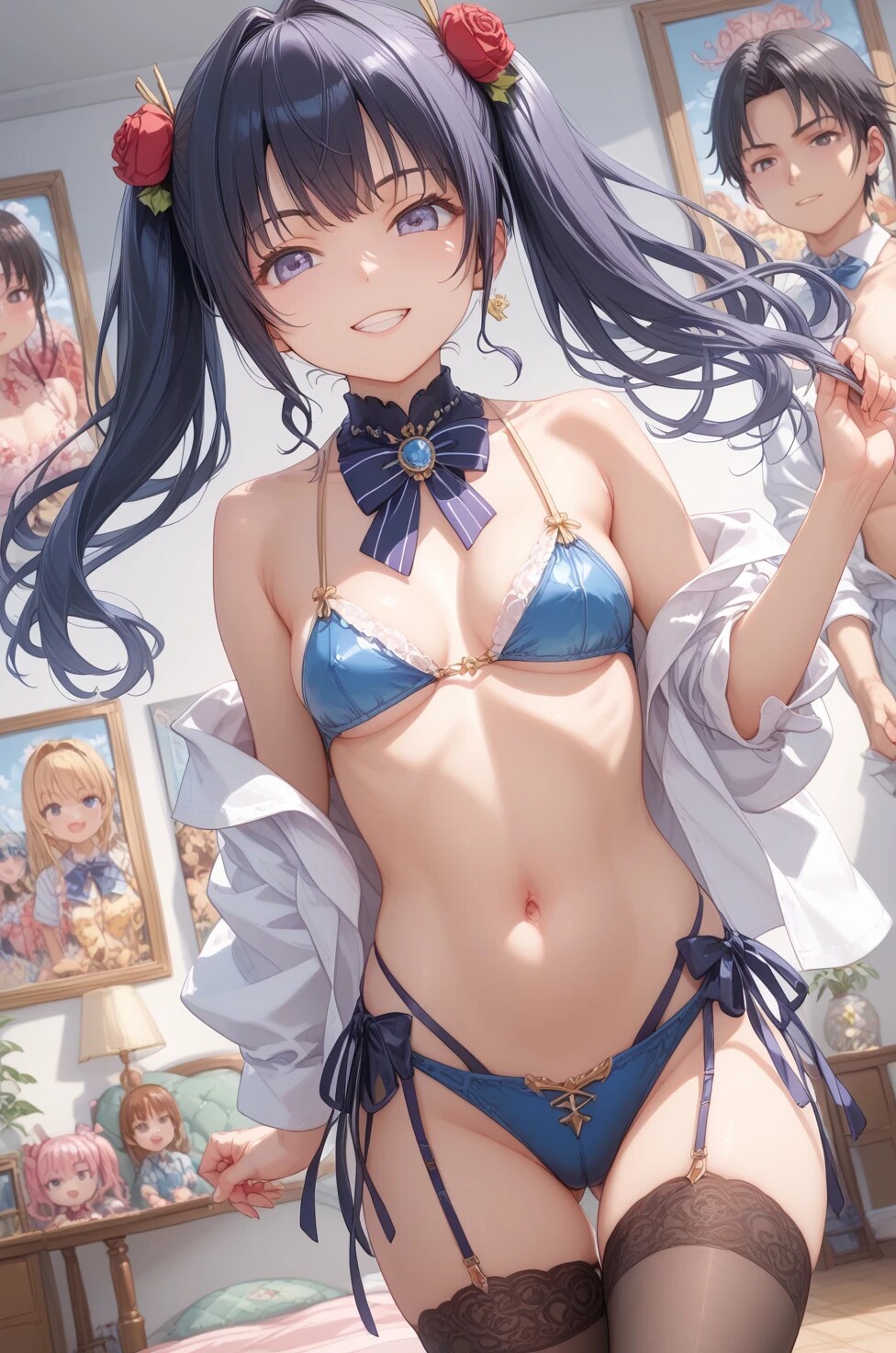 適当に作ってた女の子