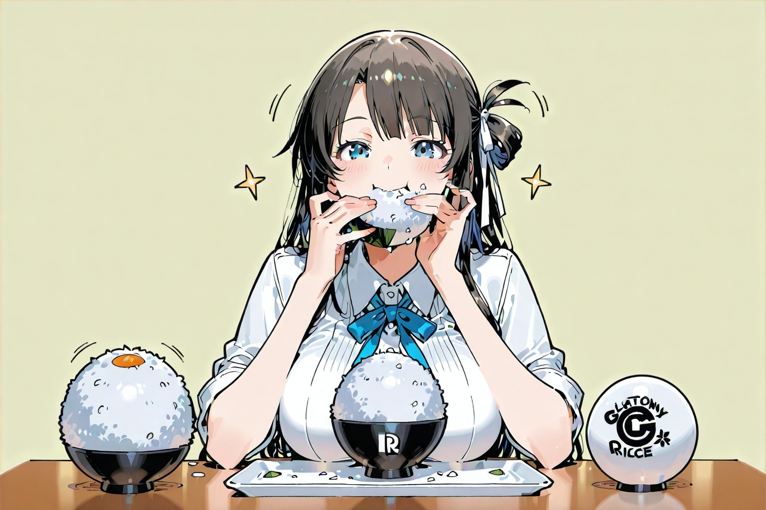 ご飯食べ比べ