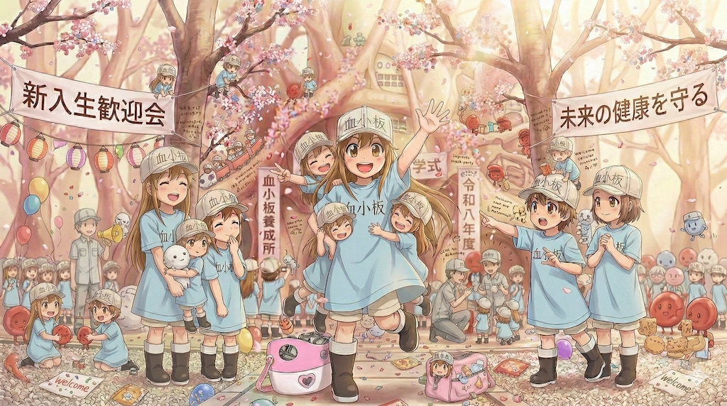 血小板ちゃんの入学式