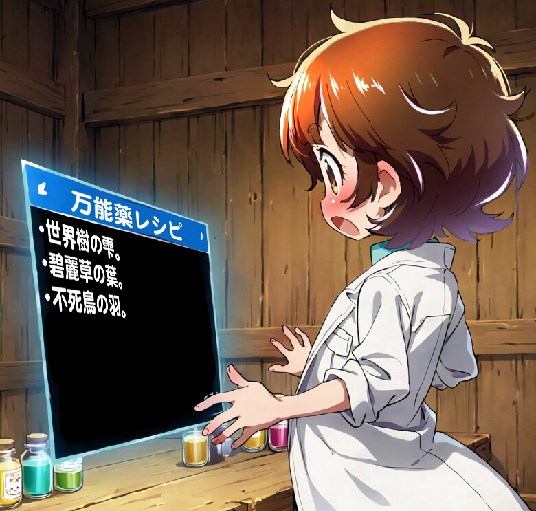 オリジナル創作・神様から無茶なレシピを要求されてまいってしまうアマンちゃん