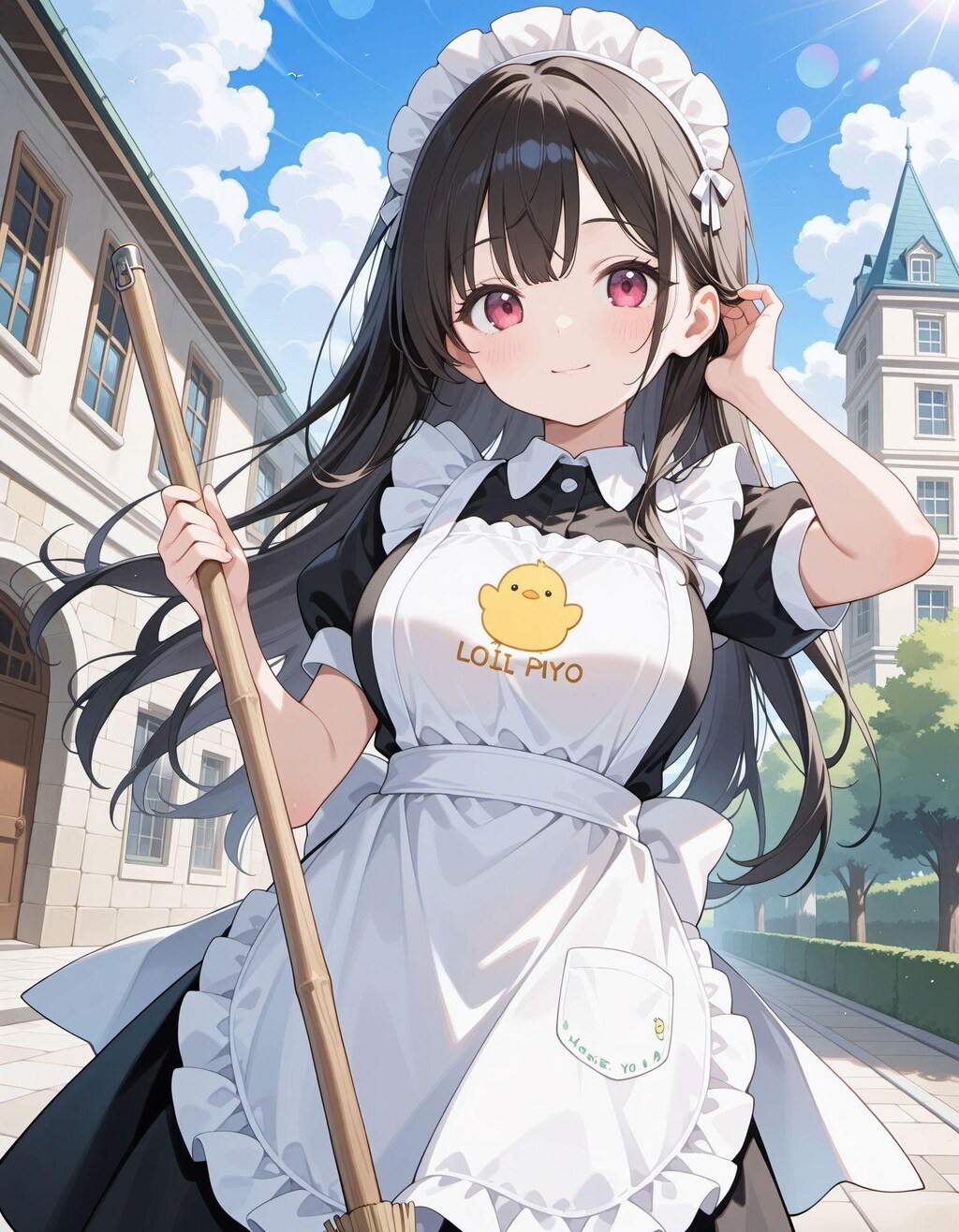 ぴよぴよエプロン