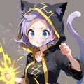 雷を操れる程度の猫娘 2枚目
