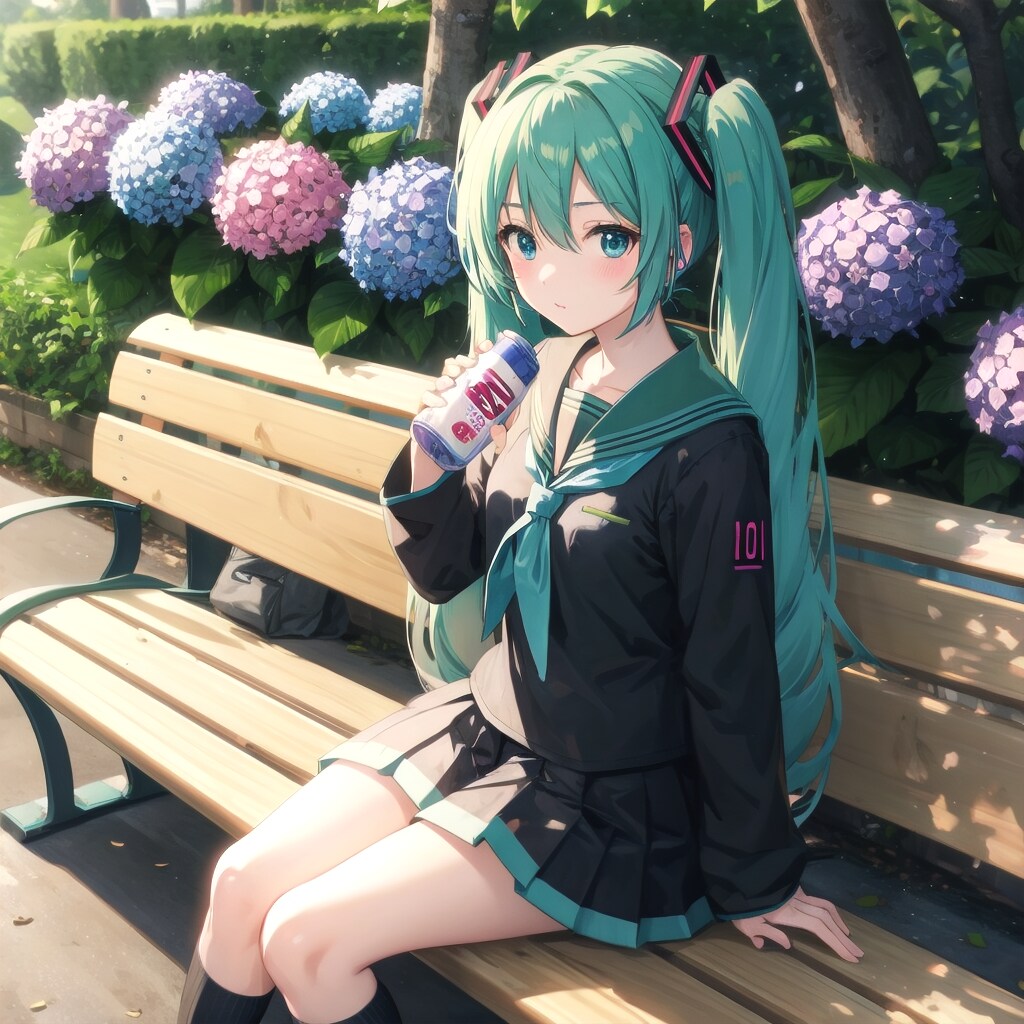 カメラ目線のミクさん📸 | の人気AIイラスト・グラビア