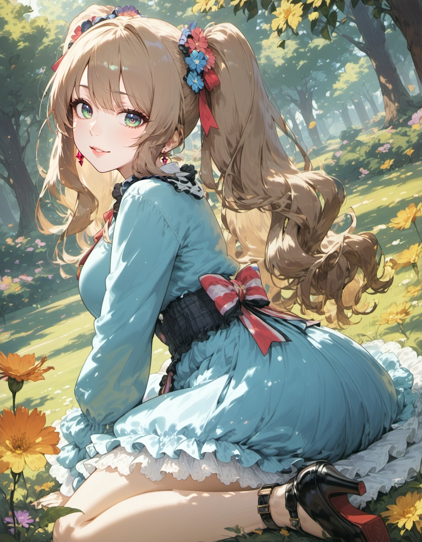 mint green | の人気AIイラスト・グラビア