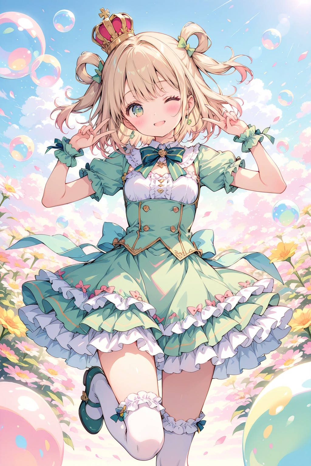 くま耳ヘアーの香奈緒ちゃん