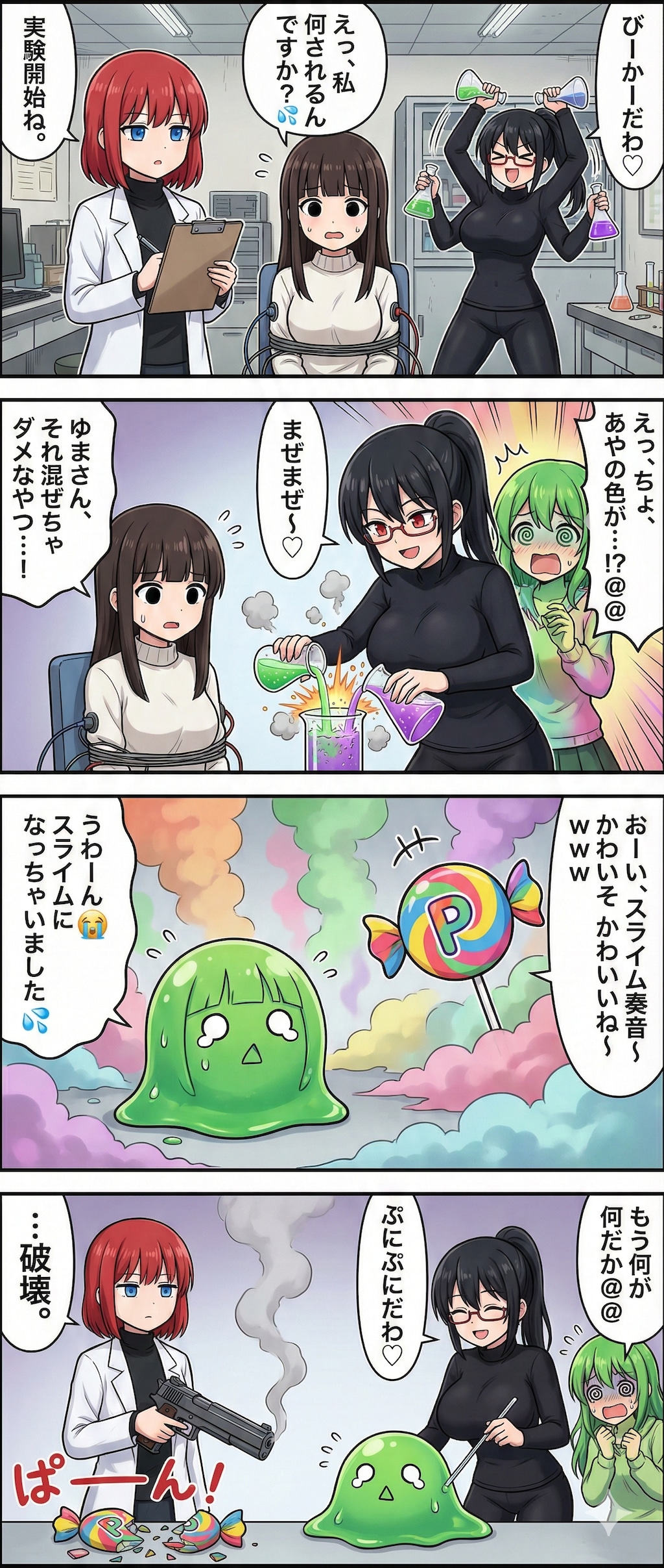 サイエンスうちの子漫画