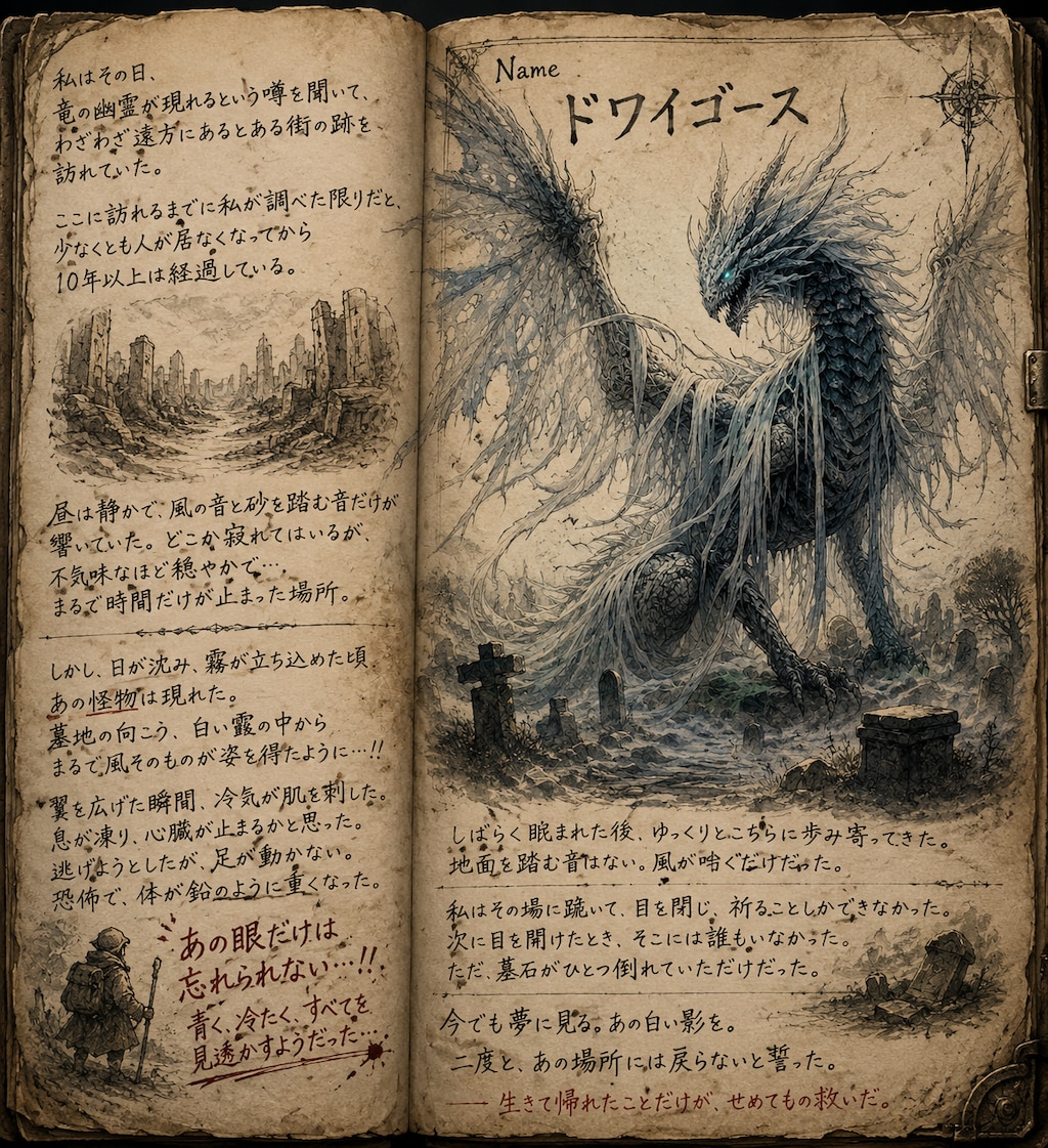幻慄 ドワイゴース -幻追いの手記-