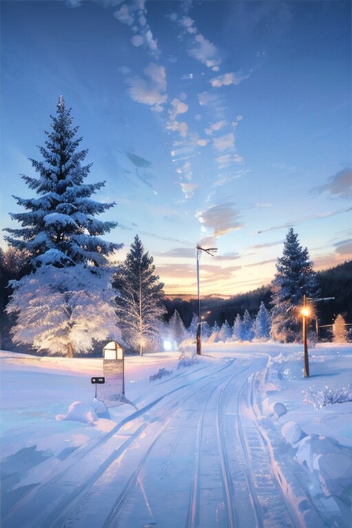 winter wonderland | の人気AIイラスト・グラビア