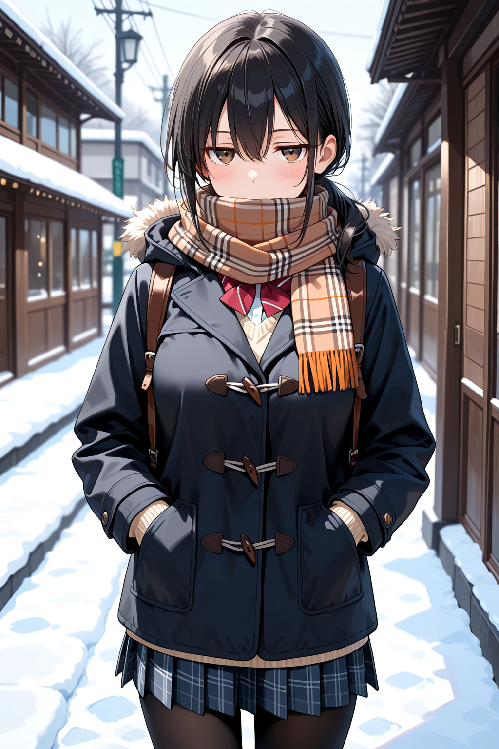 季節はずれの水着軍に不参加表明の水輝さん | の人気AIイラスト・グラビア