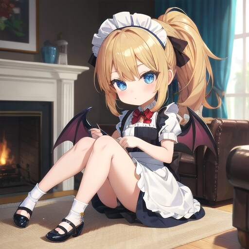 ミニサキュバスメイドちゃん