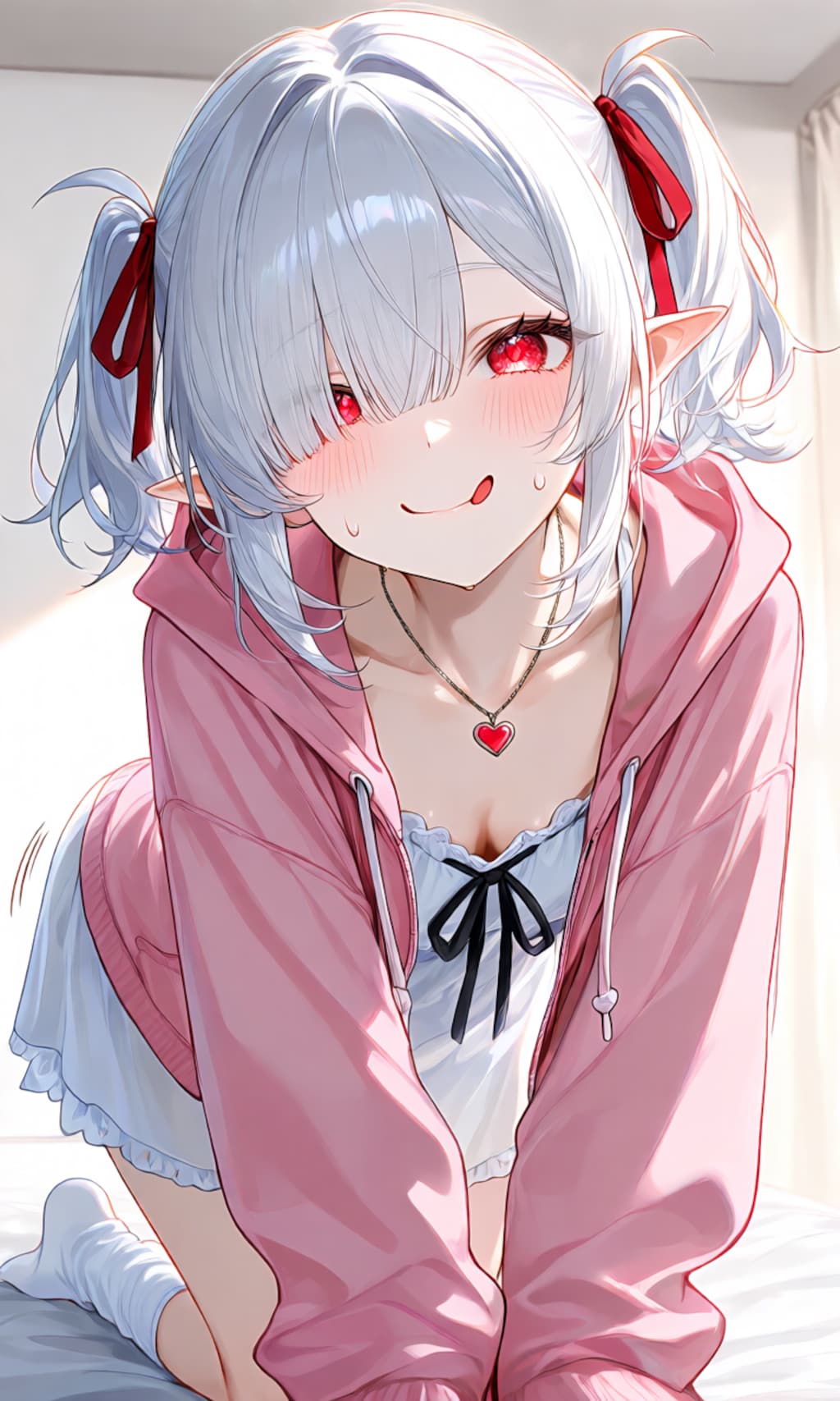 20、朝起こしに来たシロネさん