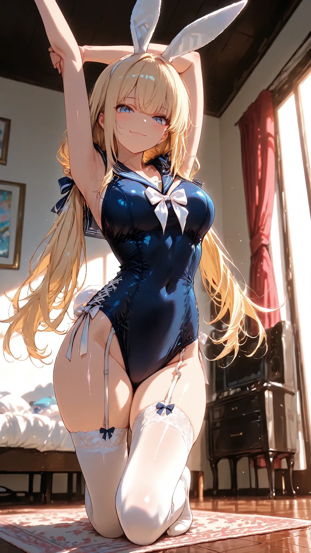 バニーセーラー水着