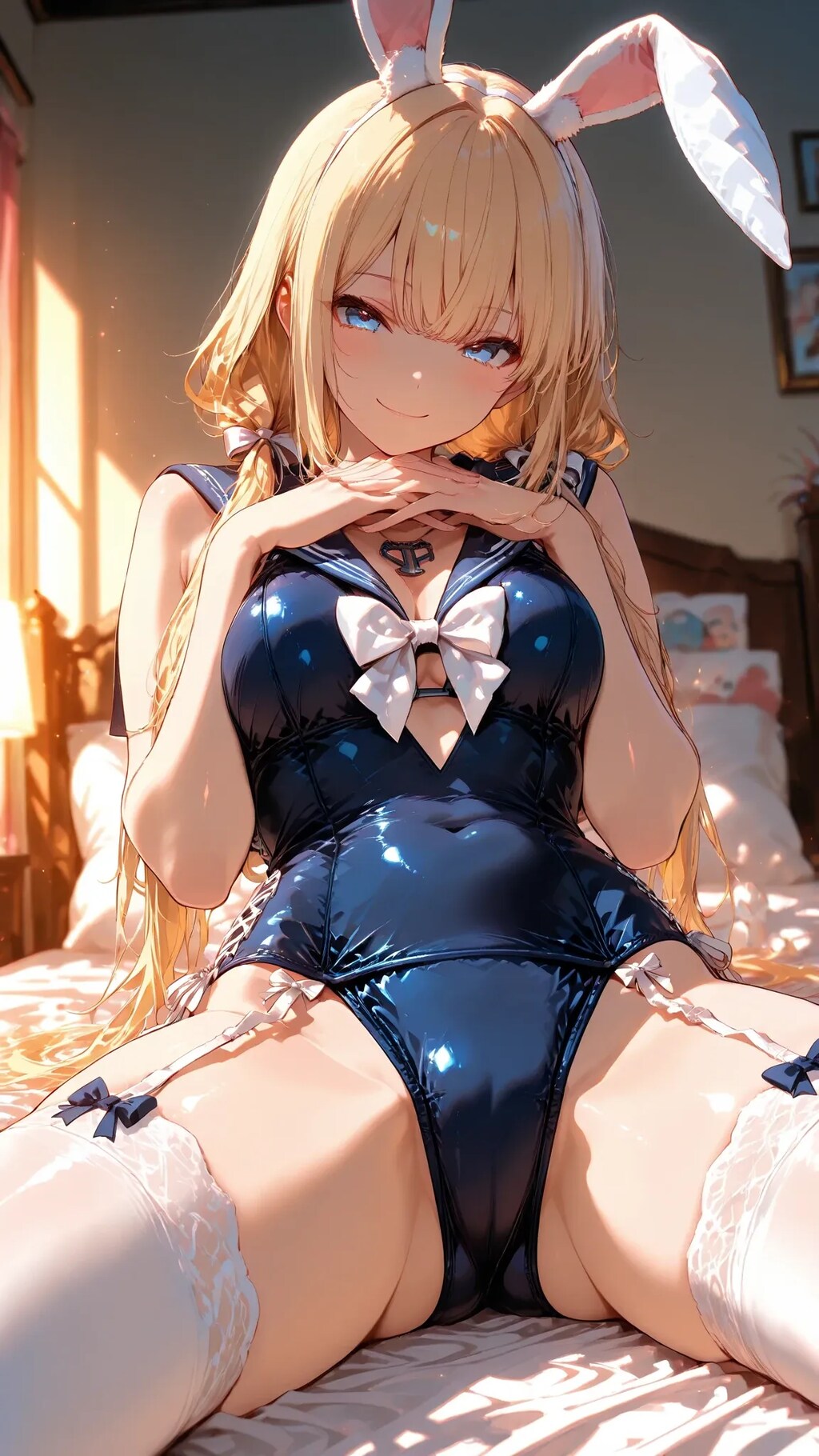 バニーセーラー水着