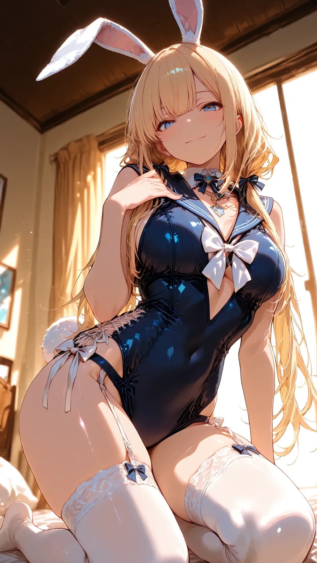 バニーセーラー水着