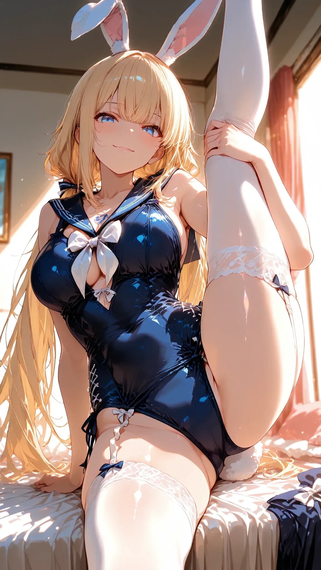 バニーセーラー水着